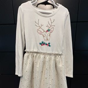 Cat N Jack Reindeer Dress Size 6x